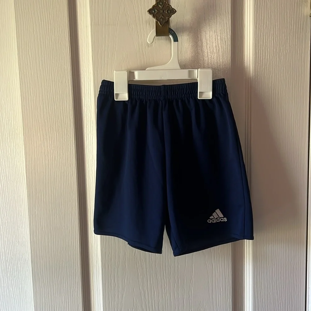 Adidas Dark Blue Kids' Shorts - Picture 1 of 3